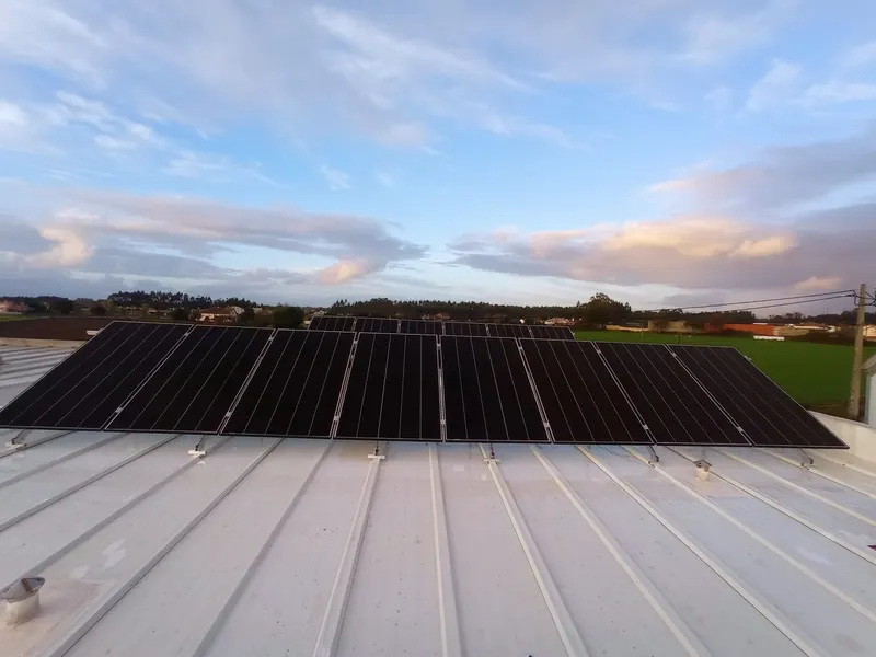 Instalação solar em Porto