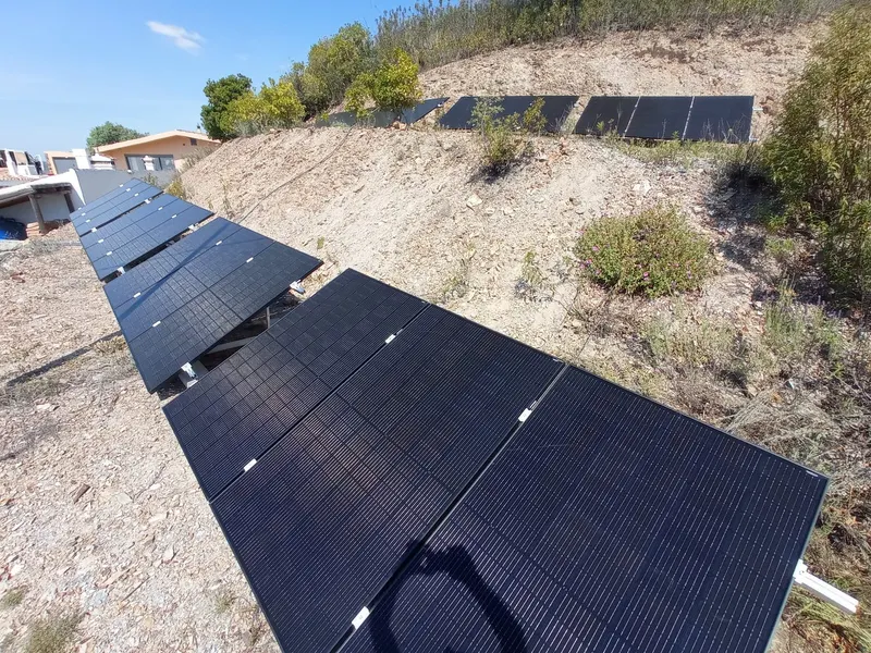 Instalação solar em Faro